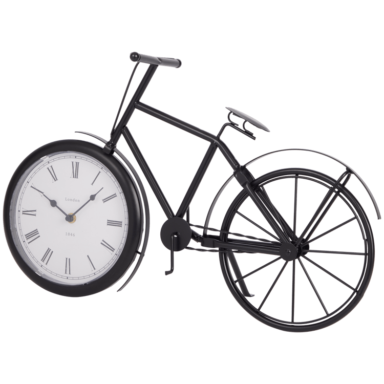 Dekorativ Fahrrad-Uhr