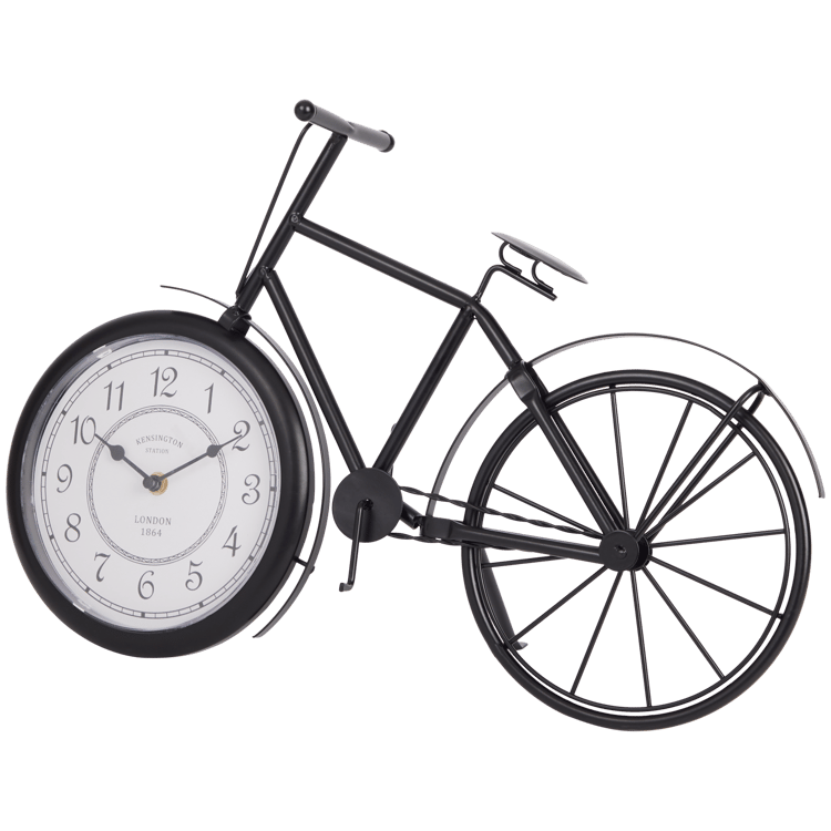 Dekorativ Fahrrad-Uhr