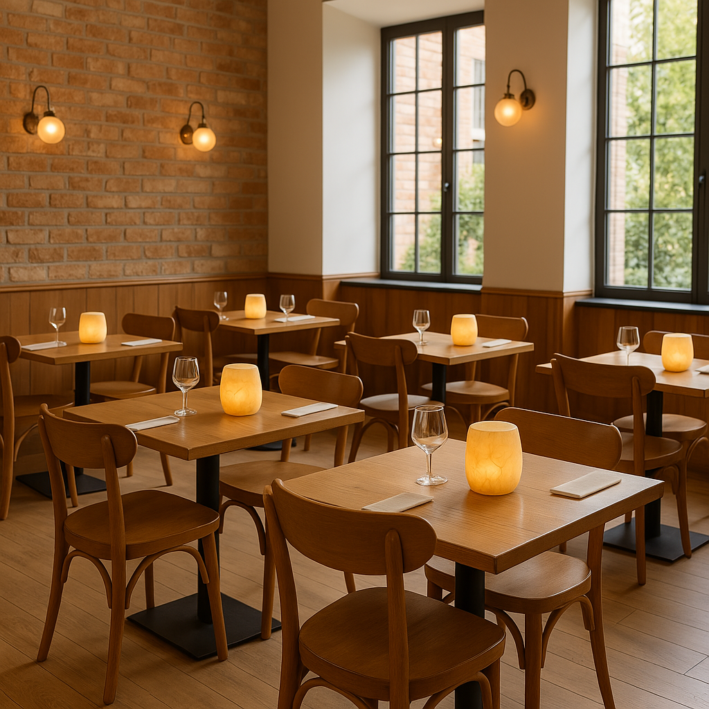 Set aus 3 Kerzenhaltern in Adus-Form