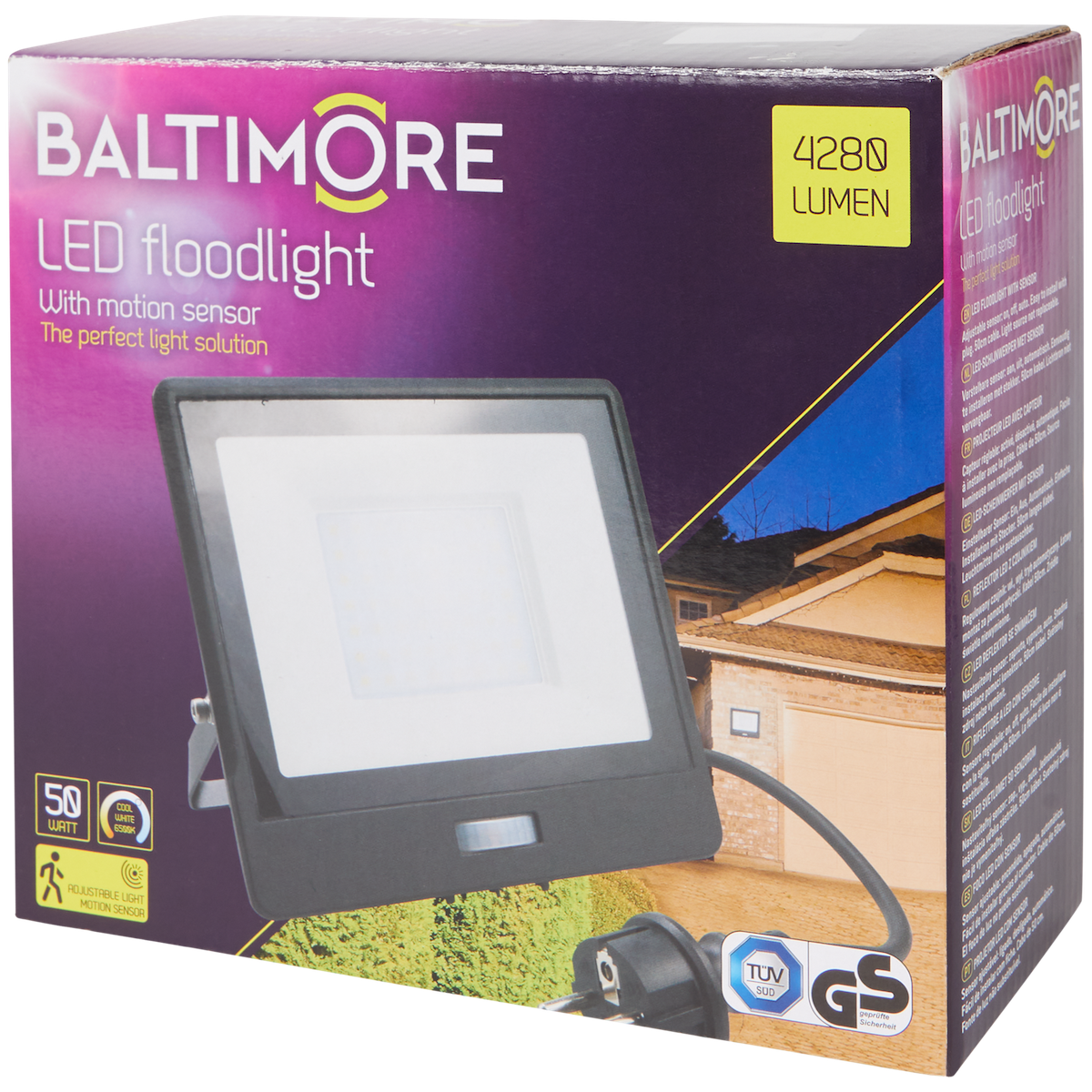 Baltimore LED-Scheinwerfer

50 Watt | 4280 Lumen - DeinMarkt.at 