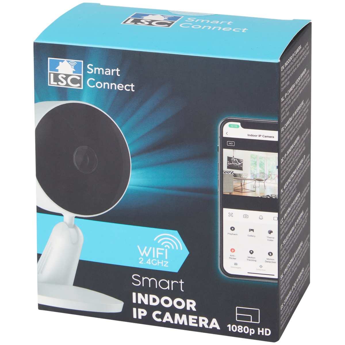 LSC Smart Connect IP-Kamera für Innenbereich

1080p HD - DeinMarkt.at 